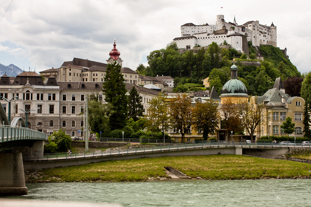 Forteresse Hohensalzburg - Premier aperçu.