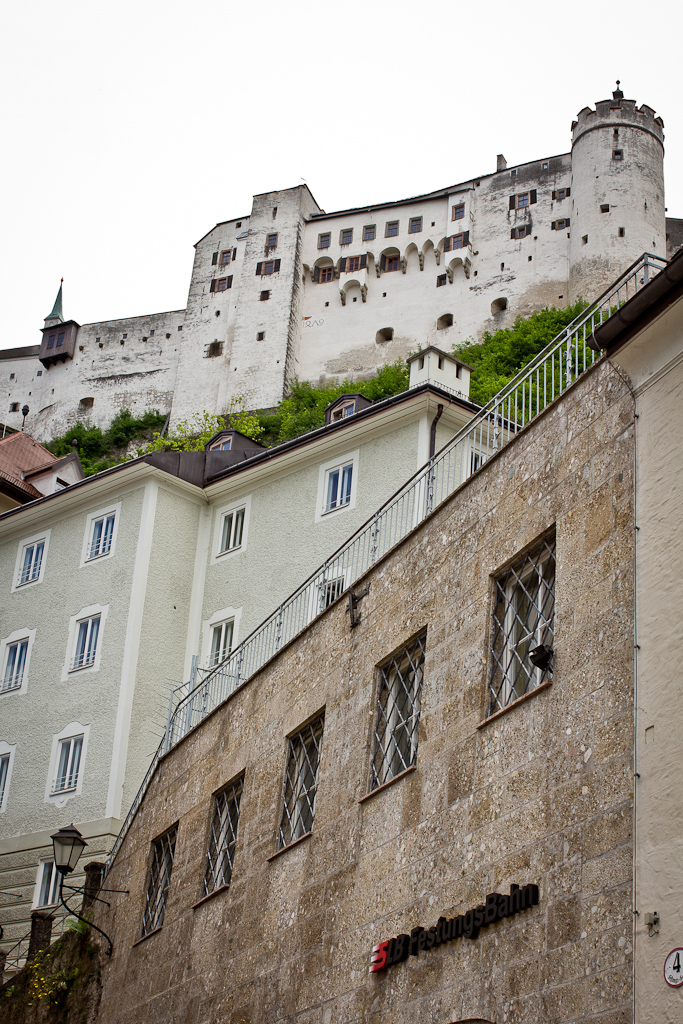 Forteresse Hohensalzburg - De son perchoir, il continue de nous narguer.