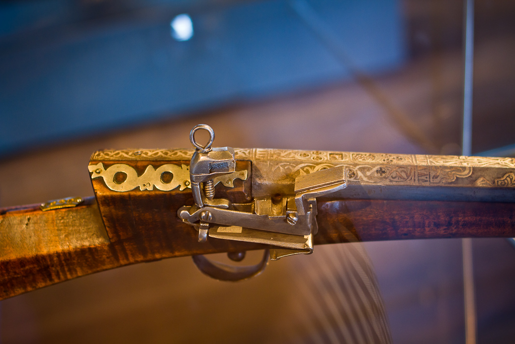 Forteresse Hohensalzburg - salle des armes - détail.