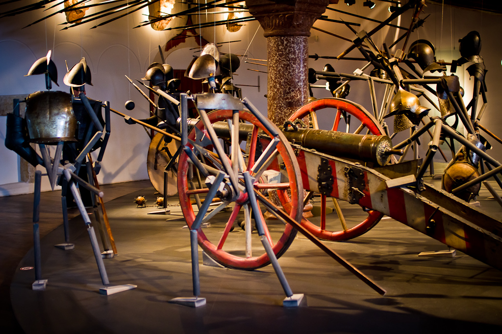 Forteresse Hohensalzburg - salle des armures.