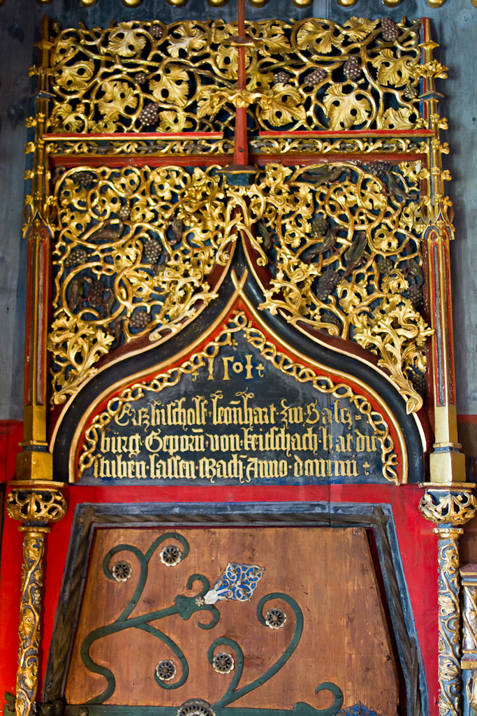 Forteresse Hohensalzburg - Décorations baroques.