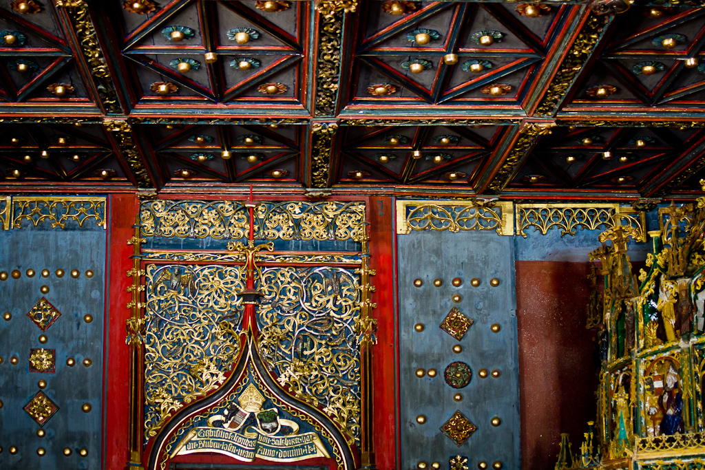 Forteresse Hohensalzburg - Décorations baroques.