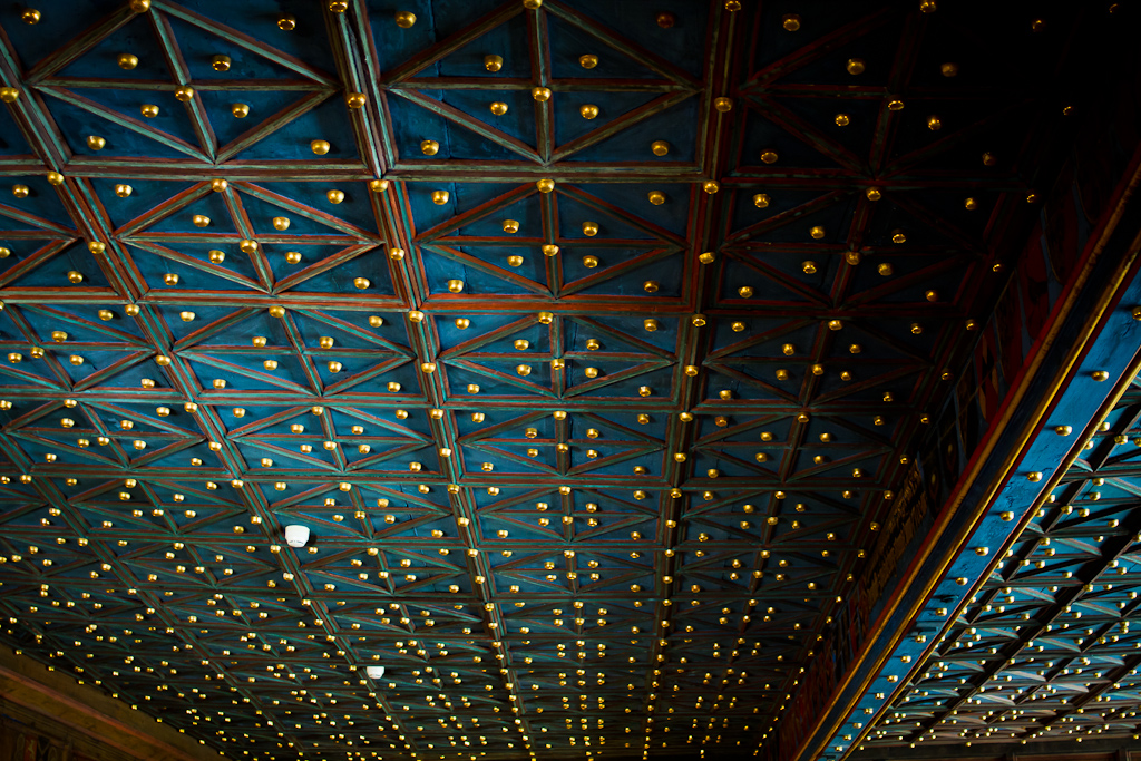 Forteresse Hohensalzburg - Plafond... baroque.