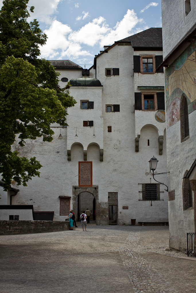 Forteresse Hohensalzburg - Depuis la cour intérieure.