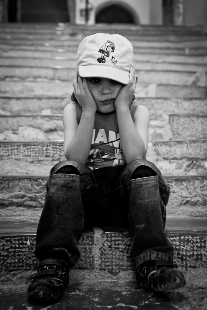 Non, il boude pas ! il attend :p