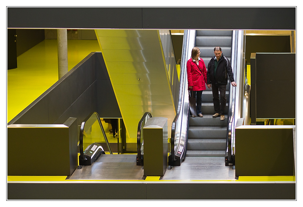 San Francisco - escalator 